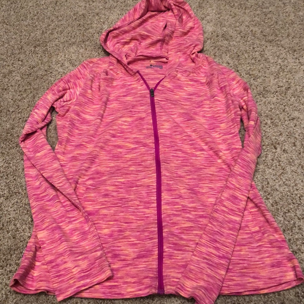 Girls Columbia zip up